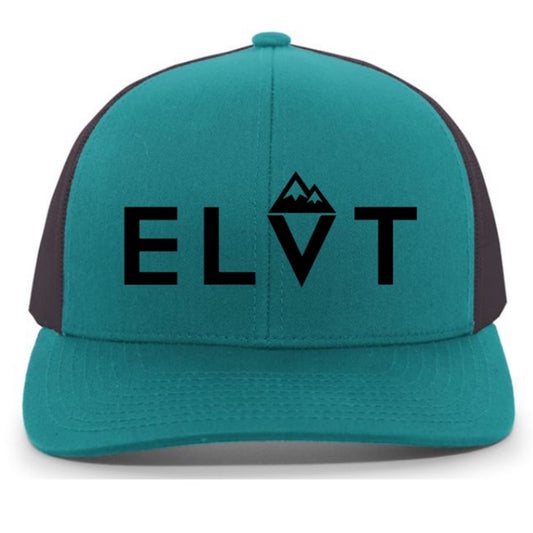 Men's Classic Mesh Trucker Hat, Jaguar Teal/Charcoal