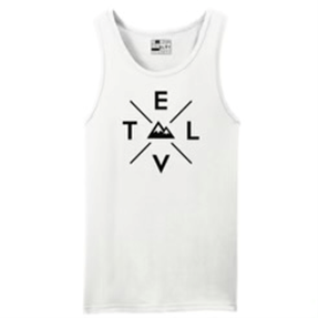 Men's Directional Tank, White