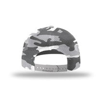 Men's Classic Camouflage Mesh Trucker Hat, Grey