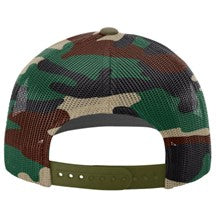 Men's Classic Camouflage Mesh Trucker Hat, Green