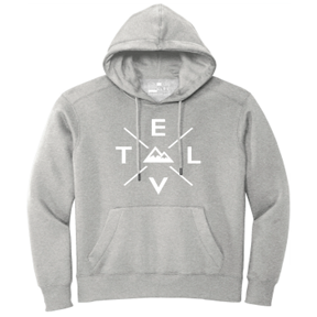 Men's Directional Fleece Hoodie Heathered Steel