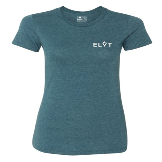 Women's Classic Tee Heather Deep Teal