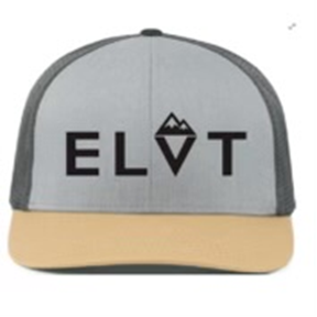 Men's Classic Mesh Trucker Hat, Heather Grey/Light Charcoal/Amber Gold